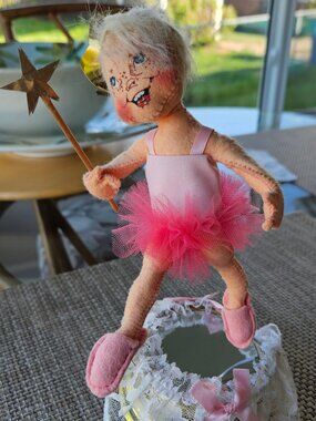 Annalee Ferry Ballerina w/Rotating Music Box. 1992